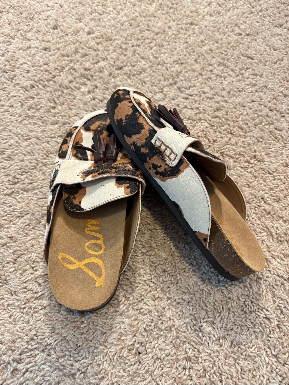 Sam Edelman Astrid Tassel Mules Size 8 - Picture 8 of 10
